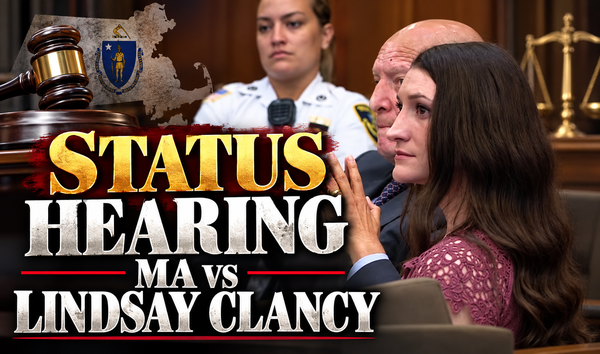 Lindsay Clancy appeared in Plymouth Superior Court in Massachusetts today for her first hearing since her September 4 mistrial.