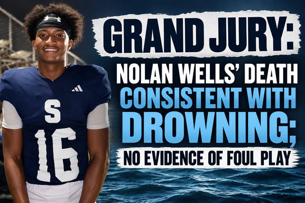 GRAND JURY: NOLAN WELLS’ DEATH CONSISTENT WITH DROWNING; NO EVIDENCE OF FOUL PLAY
