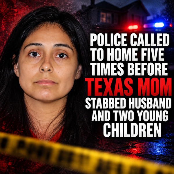 TEXAS MOM STABBED HUSBAND AND TWO YOUNG CHILDREN
