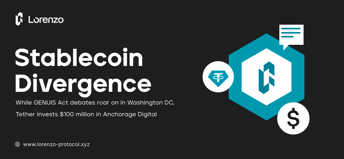 Stablecoin Rewards Debate Intensifies As Tether Backs Anchorage Digital