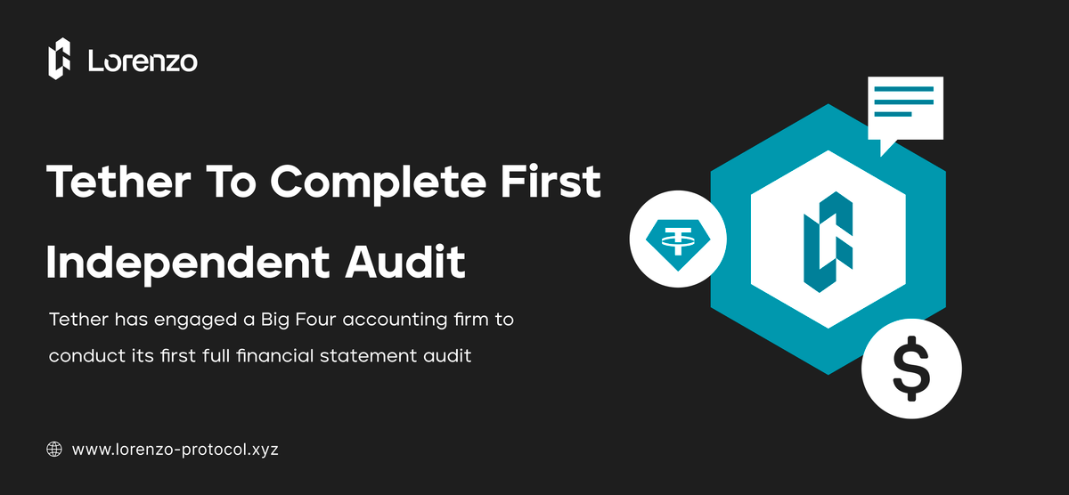 Tether Engages Big Four Firm for First Full Audit of USDT Reserves