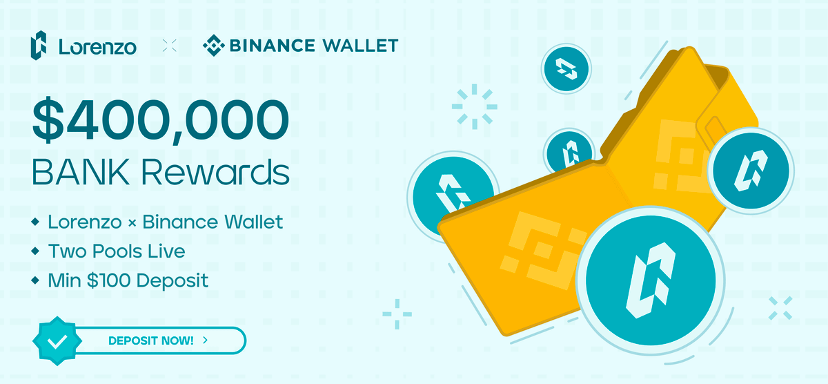 Lorenzo sUSD1+ OTF Launches on Binance Wallet: Join the $400,000 Rewards Campaign!