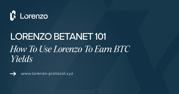 Lorenzo Betanet 101: How To Use Lorenzo