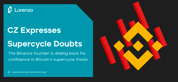 CZ Expresses Supercycle Doubts Amid Binance FUD