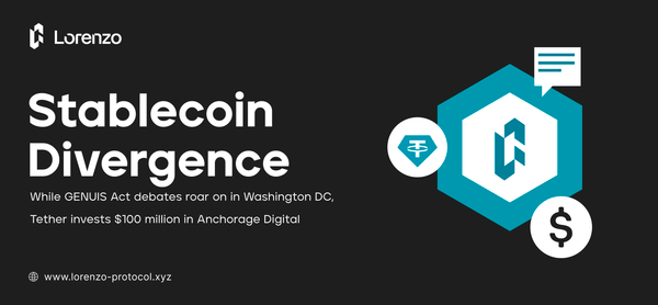 Stablecoin Rewards Debate Intensifies As Tether Backs Anchorage Digital