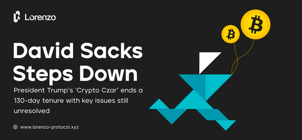 David Sacks Steps Down as White House Crypto Czar as Key Legislation Remains Unresolved