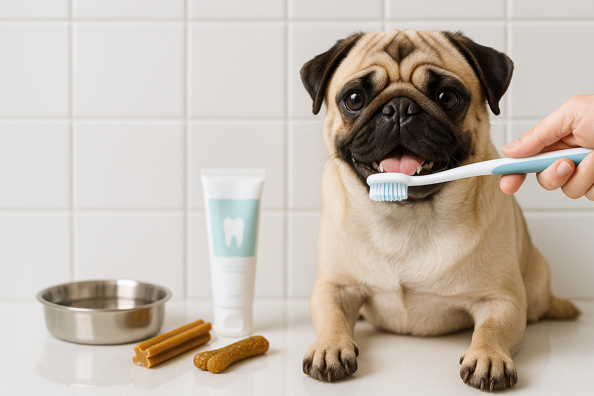 Dental Care for Pugs: Keep Your Pug’s Smile Healthy & Happy