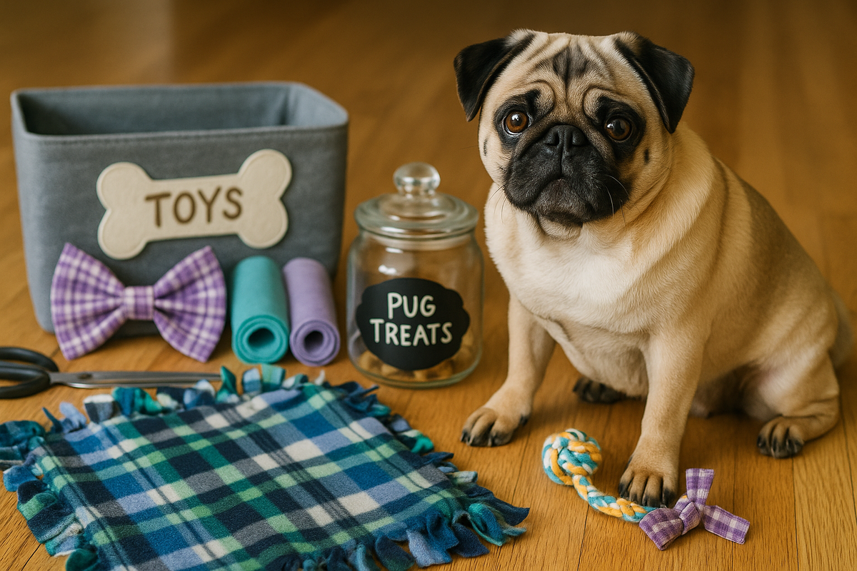 Easy DIY Crafts for Your Pug: Fun Projects to Pamper Your Pup