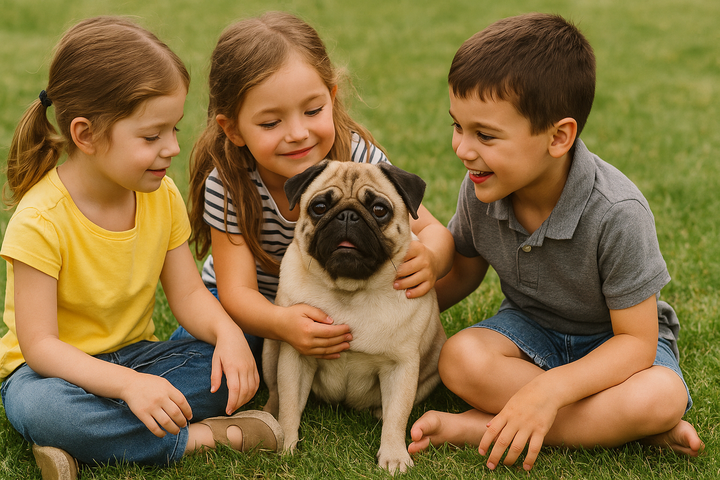 Are Pugs Good Family Dogs? What to Know About Pugs and Kids