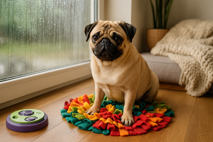 Rainy Day Pug-tivities: 15 Fun Indoor Activities to Keep Your Pug Happy, Fit, and Snort-Laughing