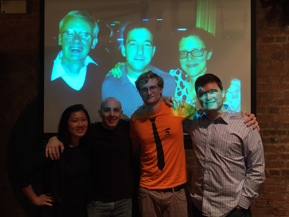 FCC Board Member Nan Hie and Speakers Larry, Leo, and Fabian