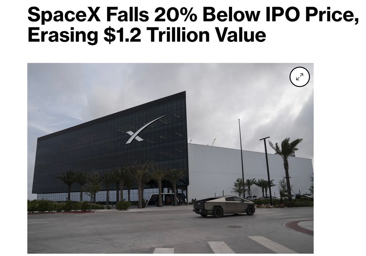 SpaceX isn't a very good business