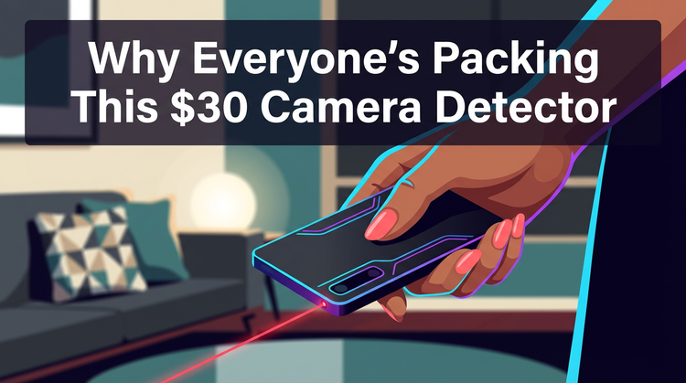 Why Everyone's Packing This $30 Camera Detector for Airbnb