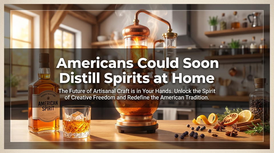 Americans Could Soon Distill Spirits at Home