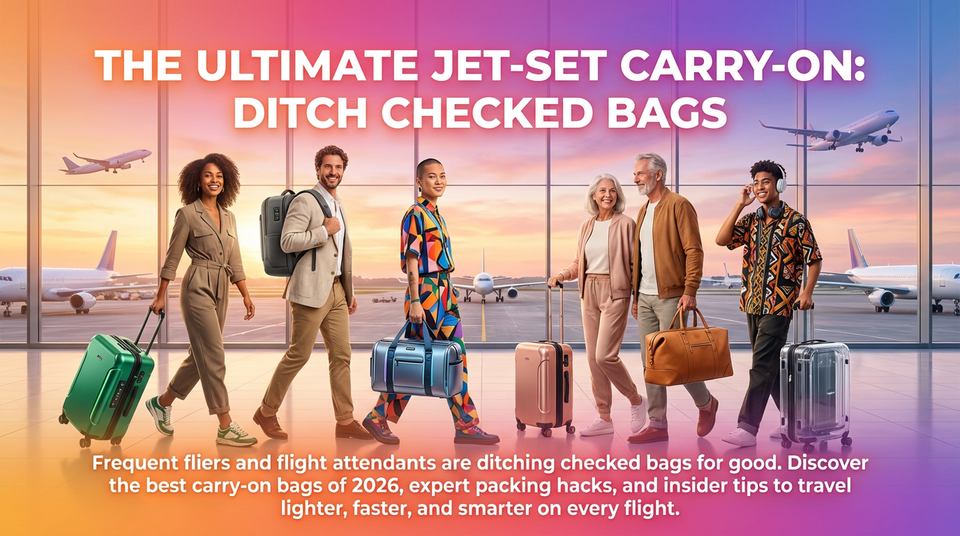 The Ultimate Jet-Set Carry-On: Ditch Checked Bags
