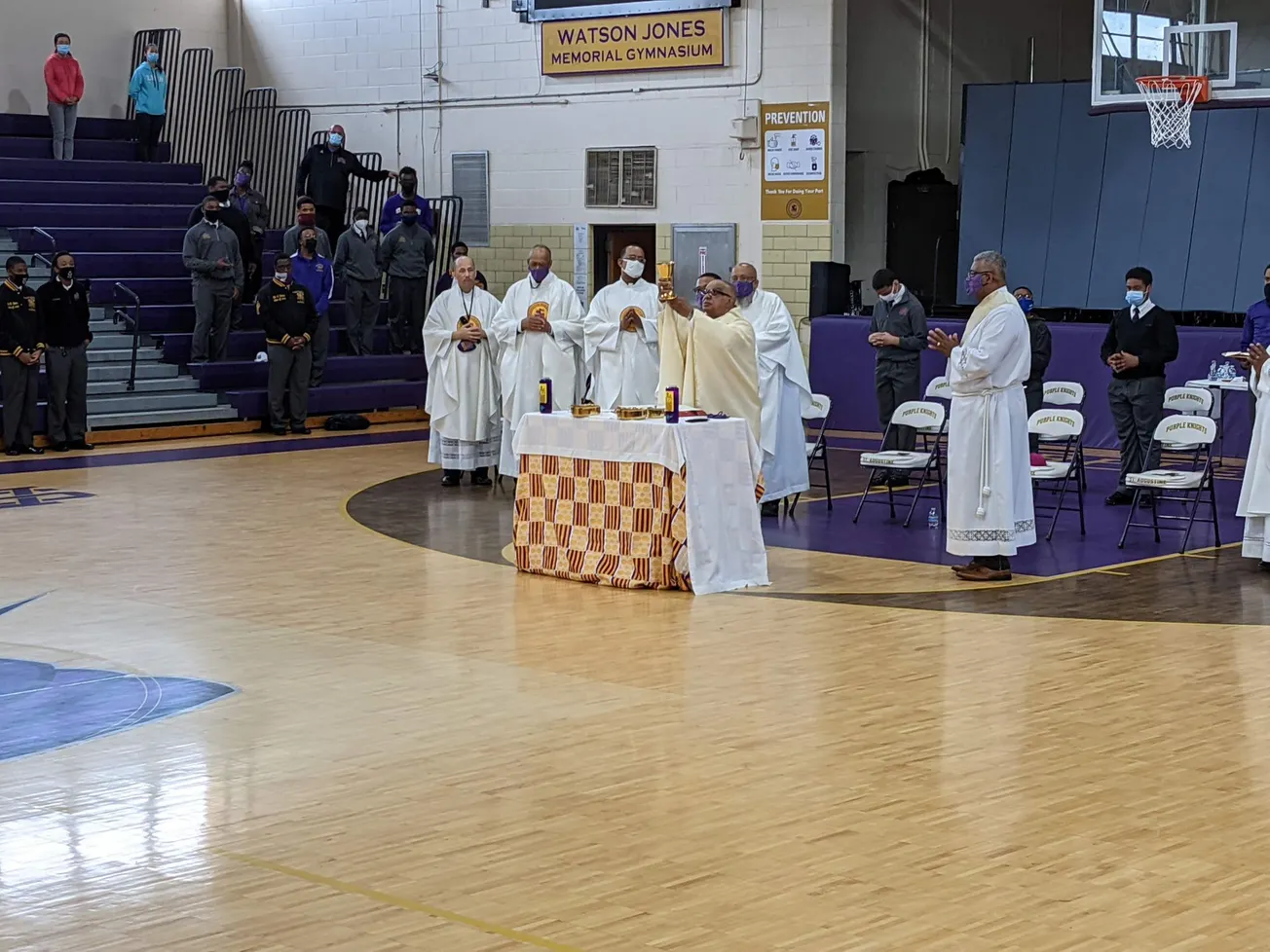 St Aug High in New Orleans celebrates Black clergy alumni