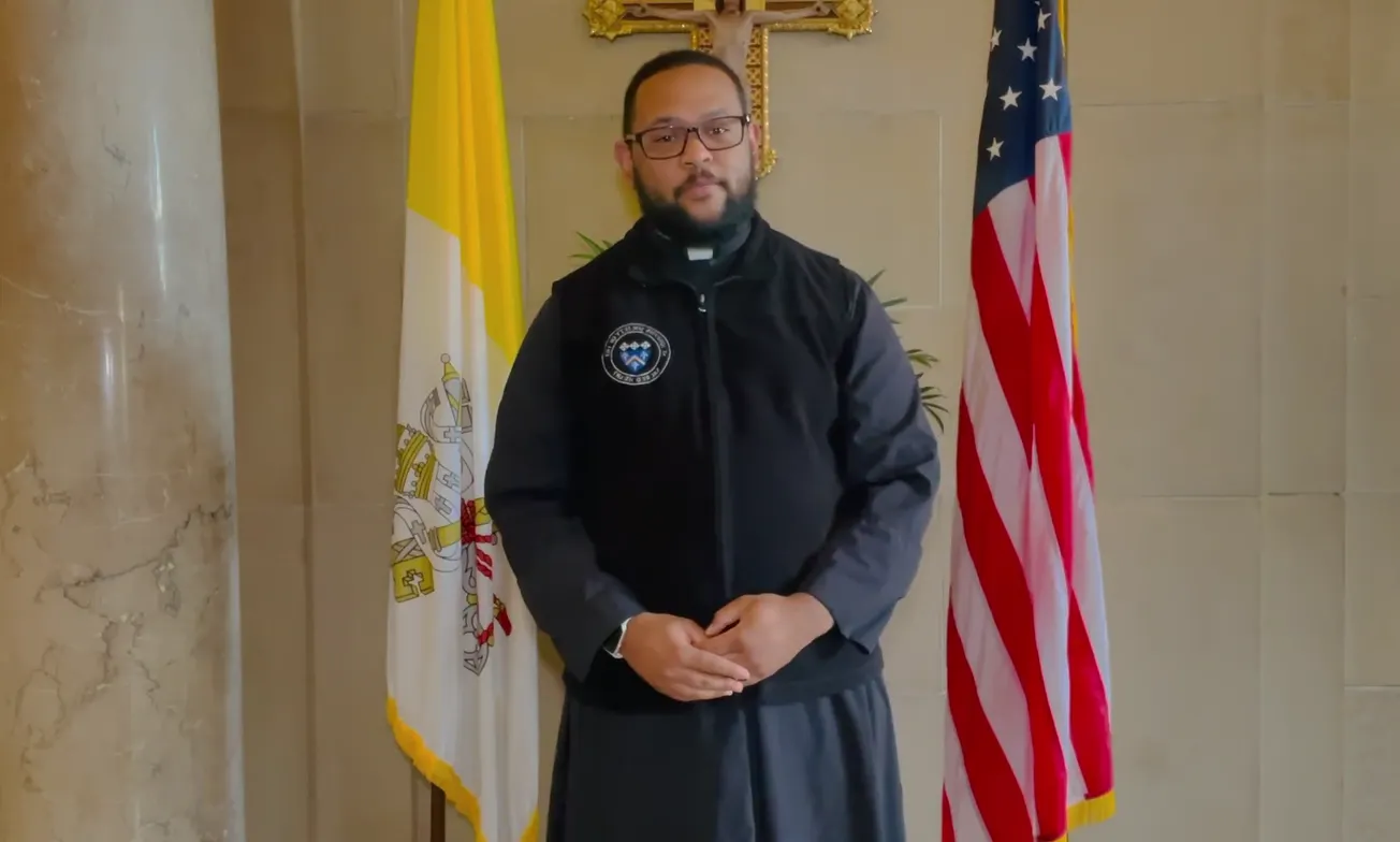 African-American Josephite seminarian receiving ministry of acolyte on Saturday