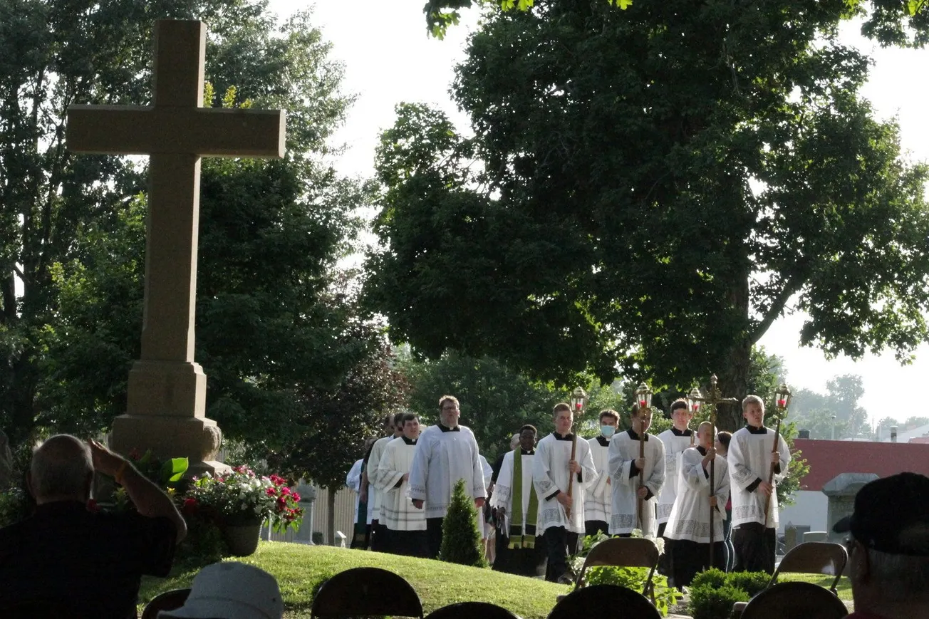 Procession to honor feast of Venerable Augustus Tolton in Illinois