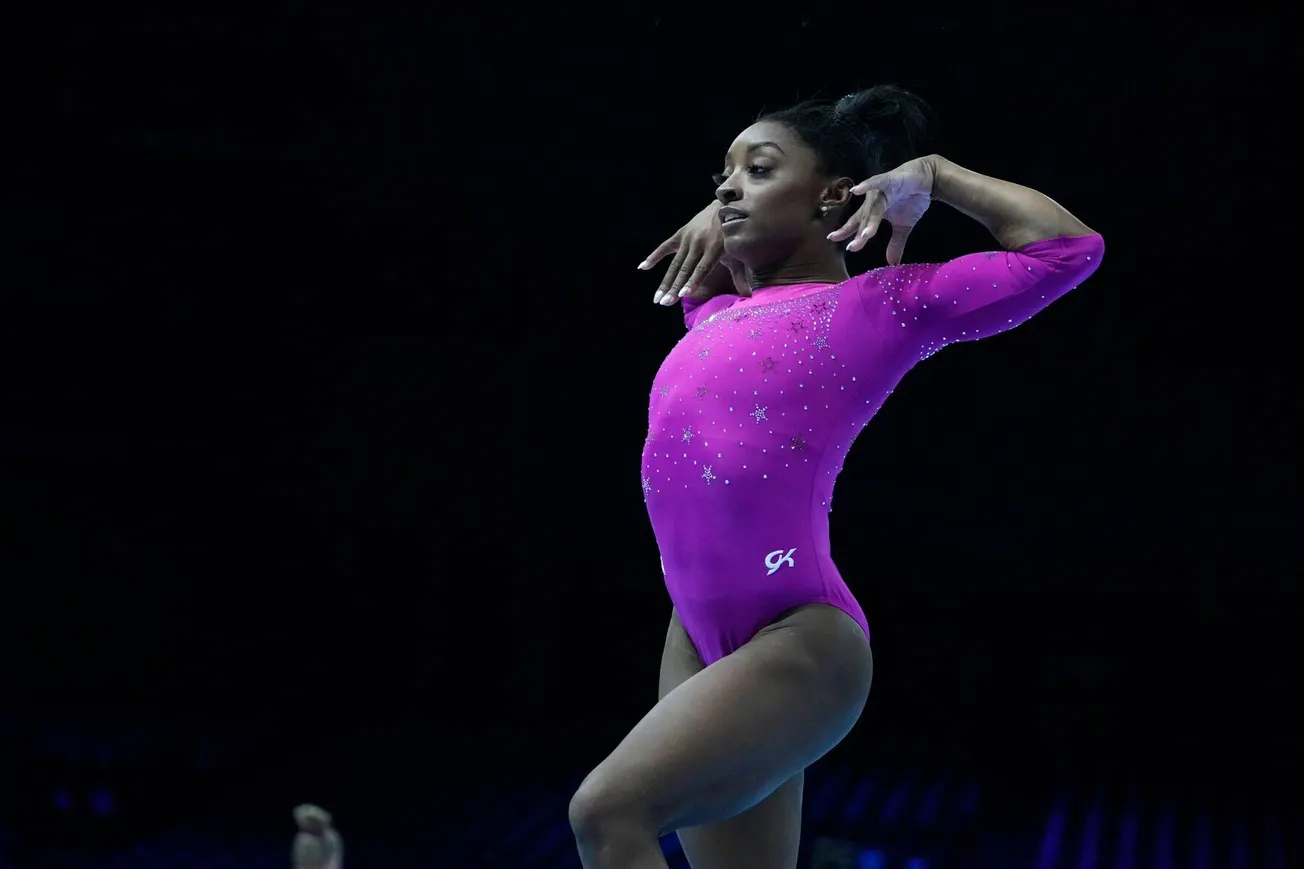 Simone Biles competing at first World Championships since 2019