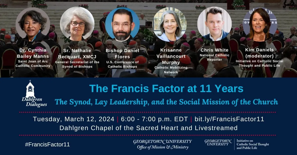 Georgetown synod dialogue to feature African-American delegate Dr. Cynthia Bailey Manns