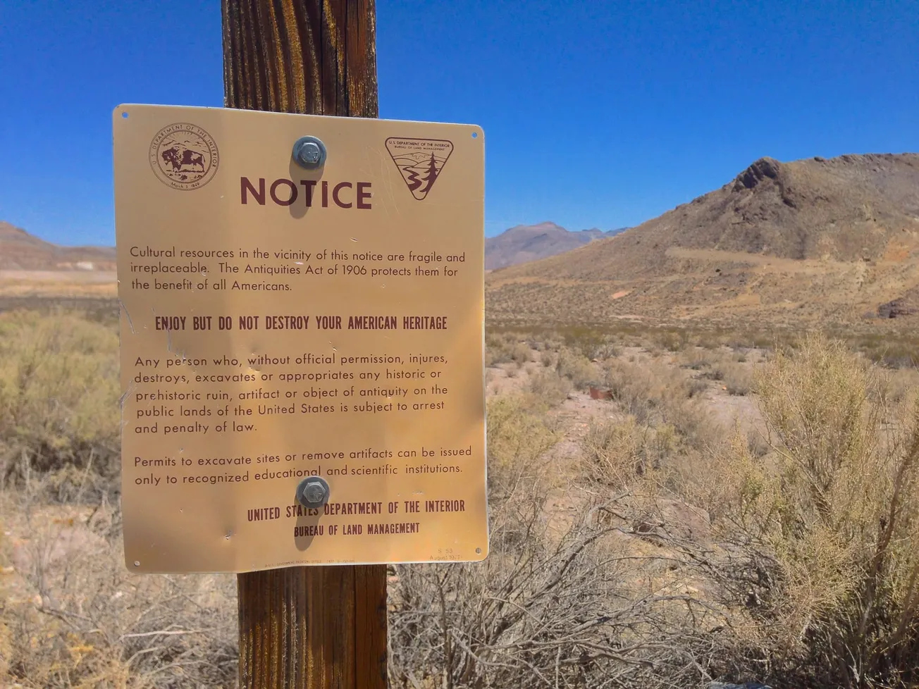 Remembrance and the Antiquities Act: A Biblical injunction