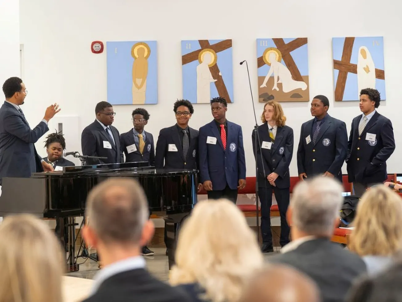 Stray bullet hits new chapel at Loyola High School in Detroit