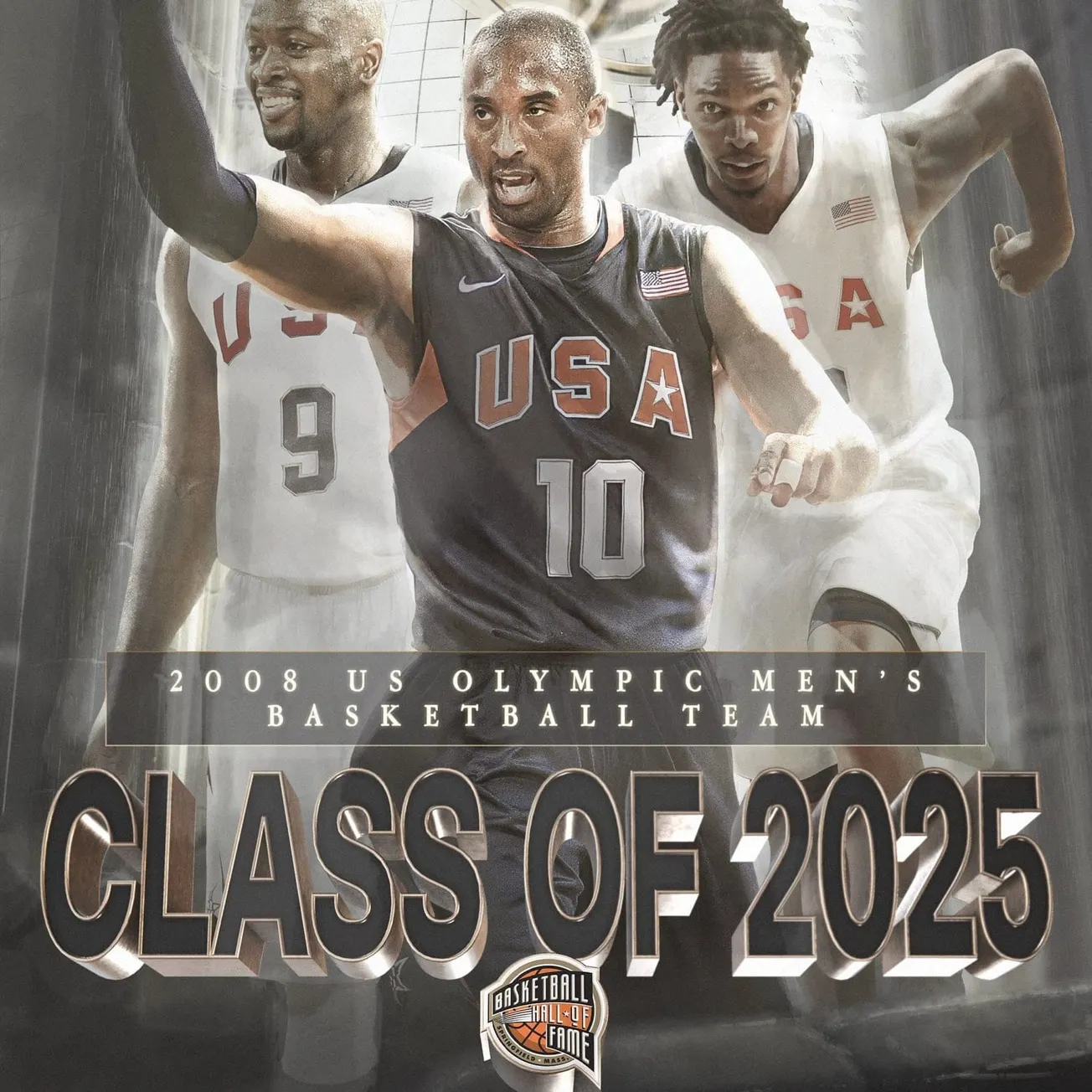 Kobe Bryant, Jason Kidd enter Naismith Hall of Fame again with Olympic 'Redeem Team'