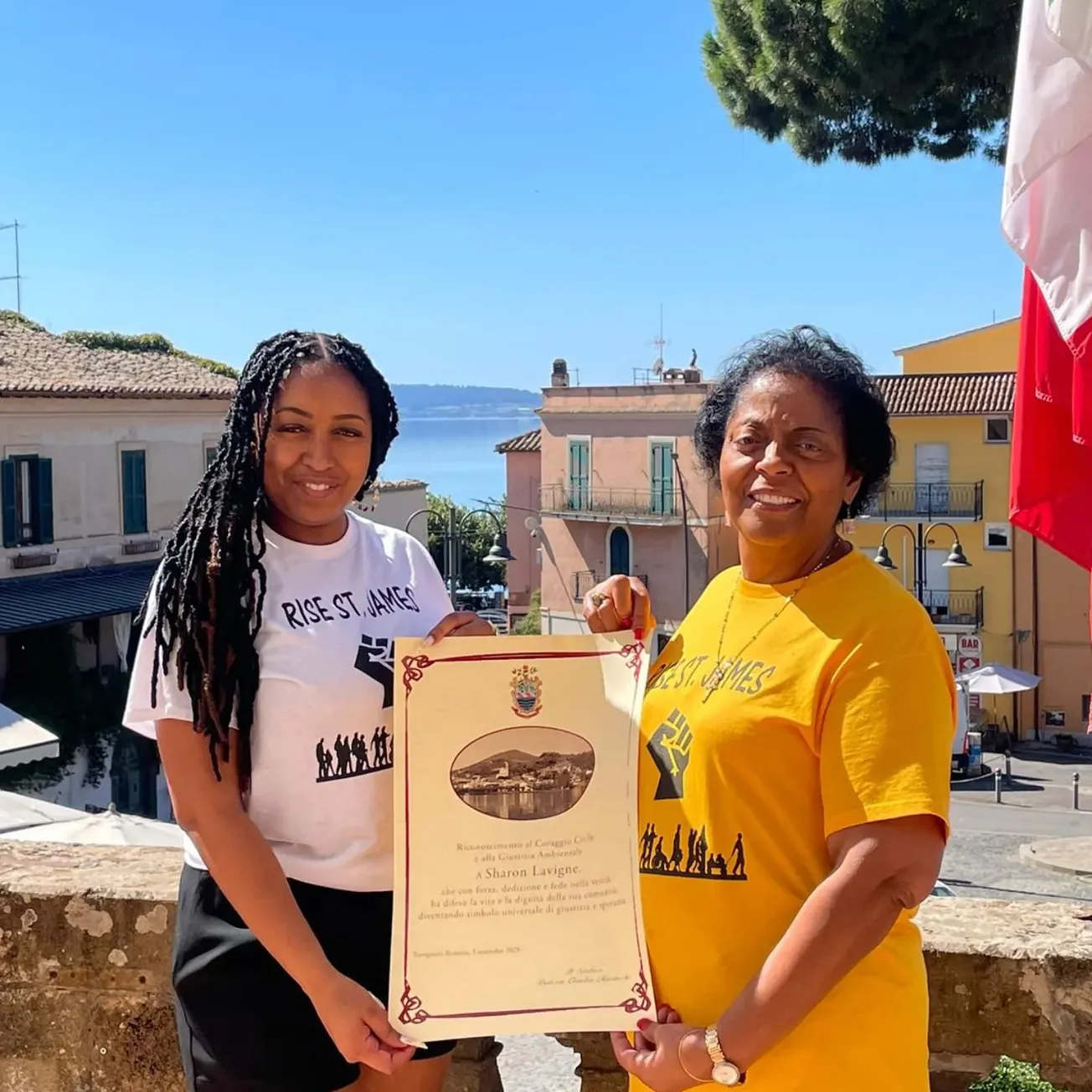 Sharon Lavigne, 'Cancer Alley' activist, granted honorary Italian citizenship