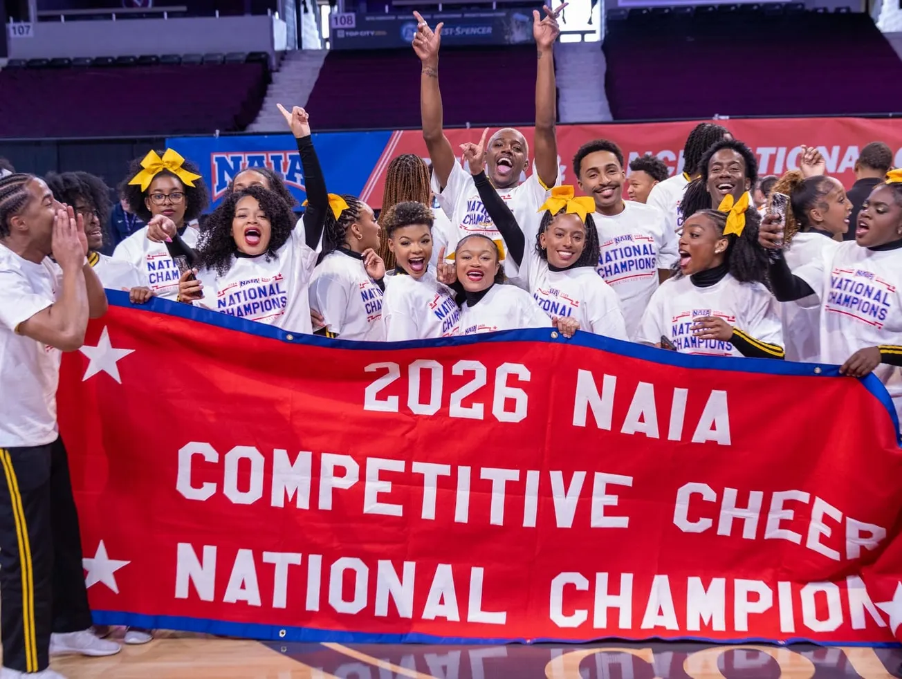 Xavier University of Louisiana national champions in competitive cheer for second time in four years