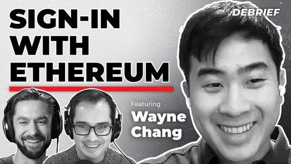DEBRIEF - Sign-in with Ethereum