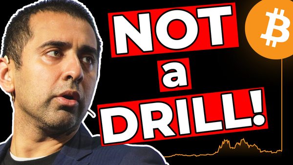 Balaji Bets the Dollar will Hyperinflate to Zero. NOT A DRILL!