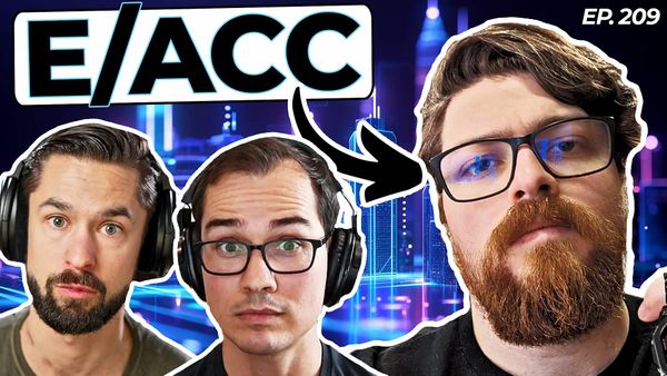 209 - Why e/acc Is Right with Beff Jezos (Guillaume Verdon)