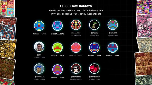 Completing BasePaint Sets