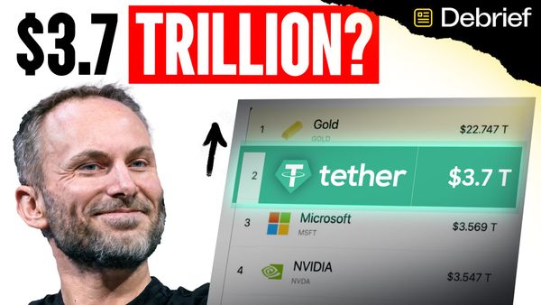 DEBRIEF: The Stablecoin King | Tether CEO Paolo Ardoino on GENIUS Act, Circle IPO, Bitcoin & Tether to Trillions