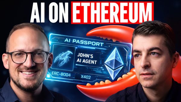 AI on Ethereum: ERC-8004, x402, OpenClaw and the Botconomy | Austin Griffith & Davide Crapis