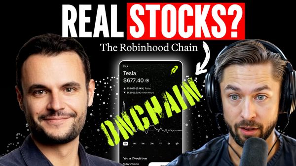 Robinhood Chain Takes on NYSE/Nasdaq | Robinhood Crypto GM Johann Kerbrat