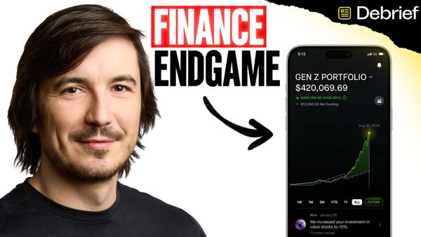 DEBRIEF - Robinhood CEO: "Gen Z Is the Most Retirement-Savvy Generation Ever" | Vlad Tenev