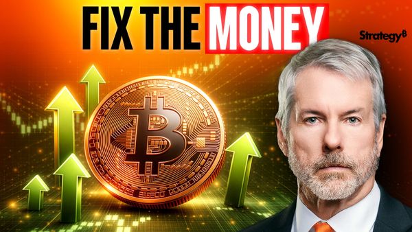 "Fix the Money, Fix the World" — Michael Saylor's Master Plan (plus questions on Quantum and Ethereum)