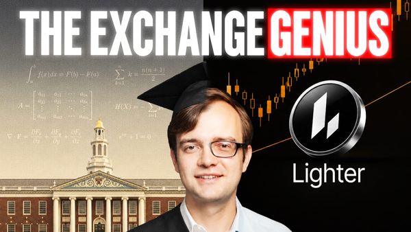 He Finished Harvard at 18 — Now He's Building Crypto's Fastest Exchange | Vlad, Lighter