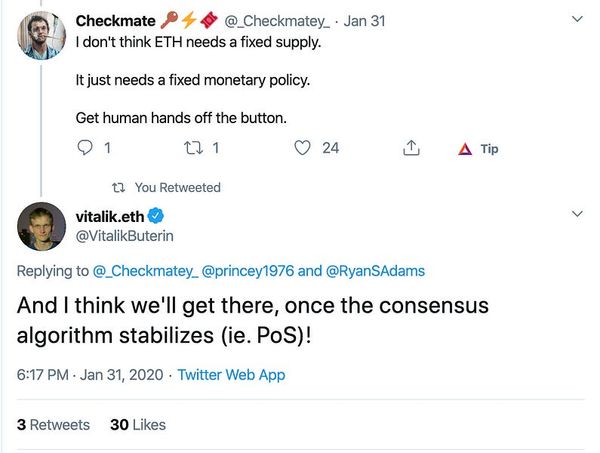 Vitalik's rebuttal