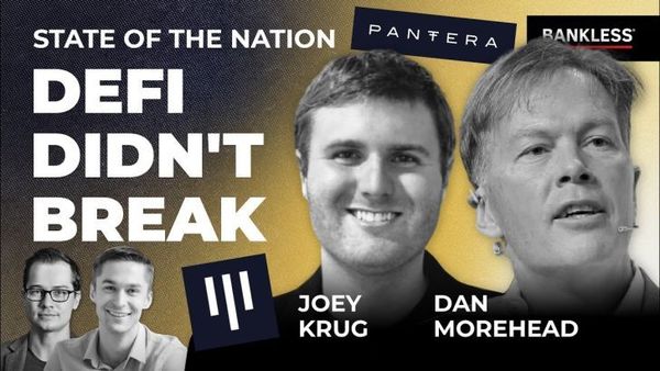 DeFi Didn't Break with Dan Morehead & Joey Krug
