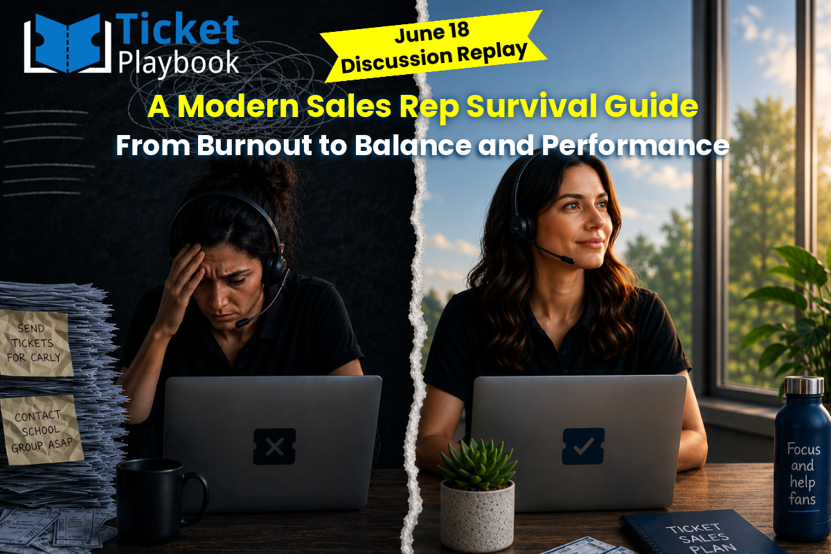 Discussion Replay: A Modern Sales Rep Survival Guide: From Burnout to Balance and Performance (June 18, 2026)