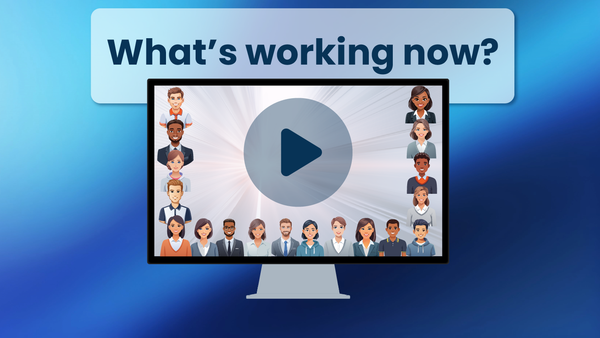 Discussion Session: What's Working Now? (October 30, 2024)