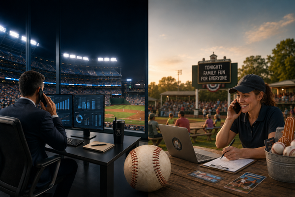 Major Leagues, Minor Leagues… Same Game?  What 20+ Years in Sports Has Taught Me About Ticket Sales
