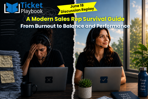 Discussion Replay: A Modern Sales Rep Survival Guide: From Burnout to Balance and Performance (June 18, 2026)