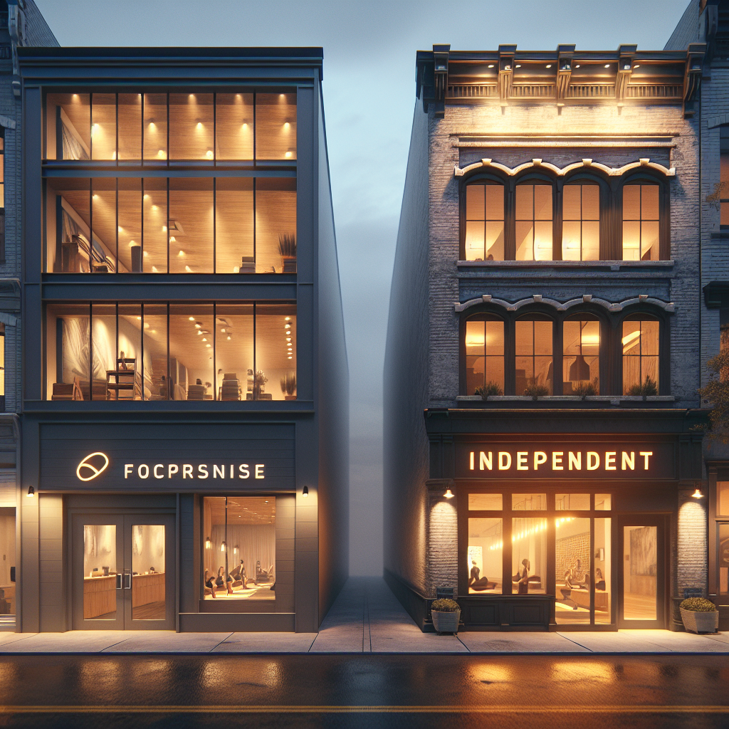 Franchise vs. Independent Yoga Studios: Costs & Reality
