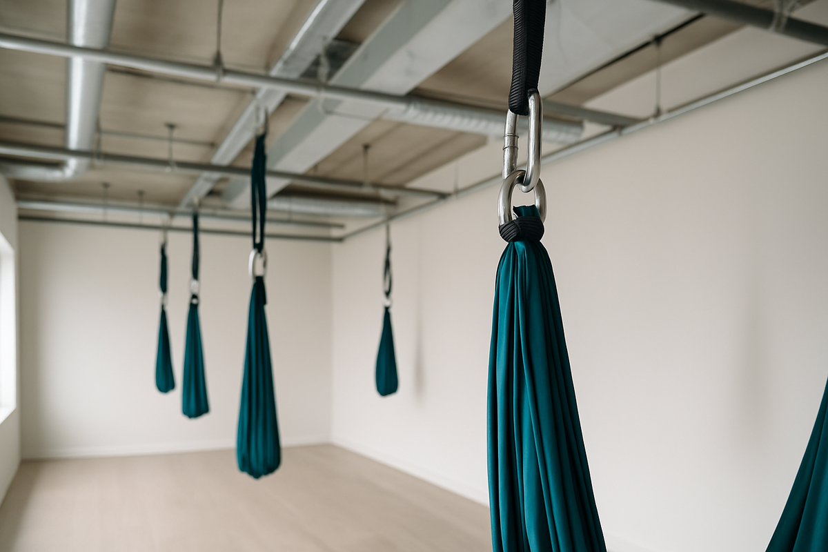Aerial Yoga: Equipment Costs, Training & ROI for Studios