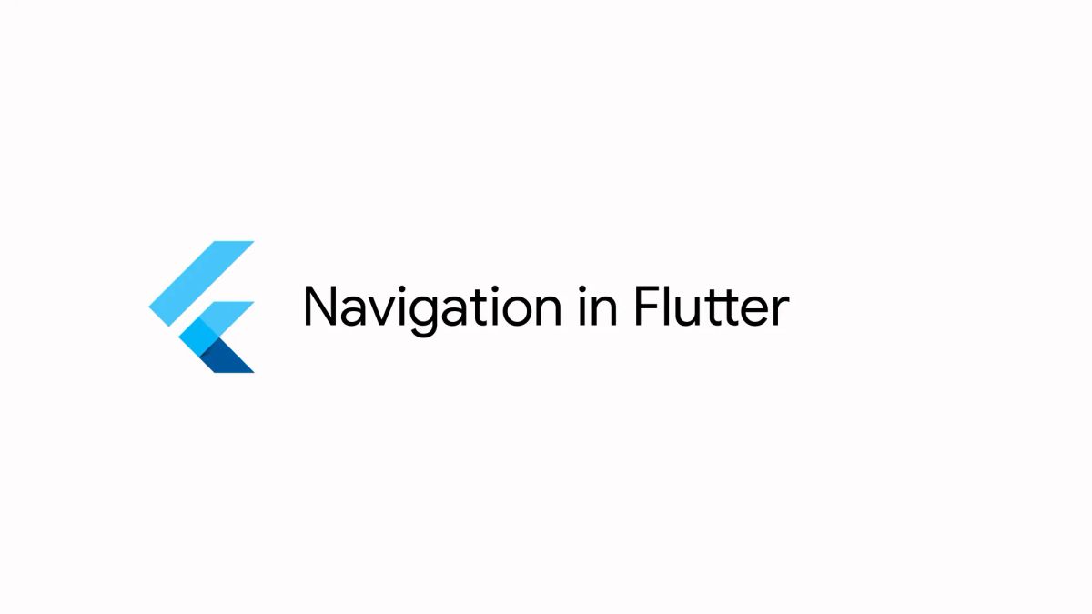 Navigation in Flutter