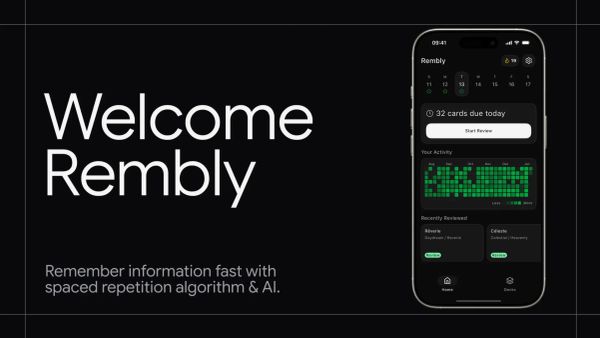 AI Flashcards & Study: Welcome Rembly