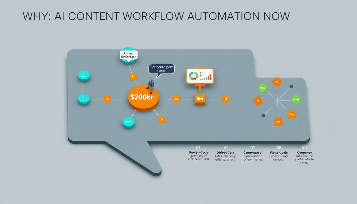 AI Content Workflow Automation Solving Bottlenecks and Delivering ROI
